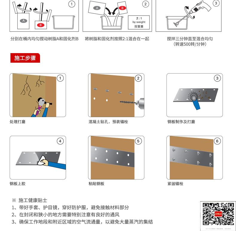 包钢安岳粘钢加固施工过程